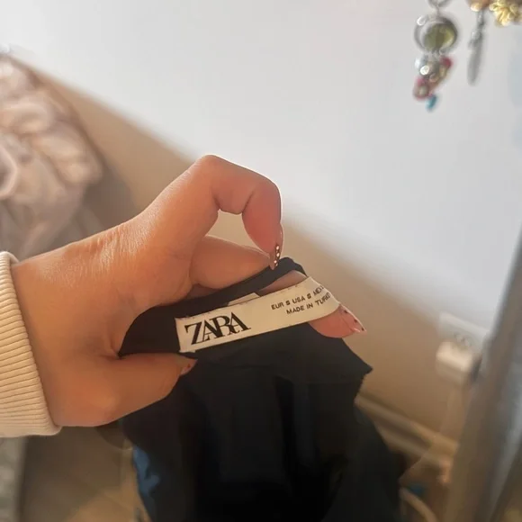 Zara Slip Cowl Neck Emerald Green Maxi Dress - Picture 5 of 5